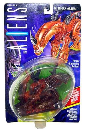 Rhino Alien Vintage 1990's Kenner Aliens Action Figure