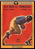 Tennessee Volunteers 2015 Vintage Football Calendar by