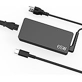 GDTOWD 65W USB C Laptop Charger Compatible with Lenovo Dell HP - Thinkpad T14 T15 E14 E15 X1 Carbon X13 Yoga, Asus Acer Samsu