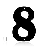 10 Inch Metal House Numbers, House Address Letters