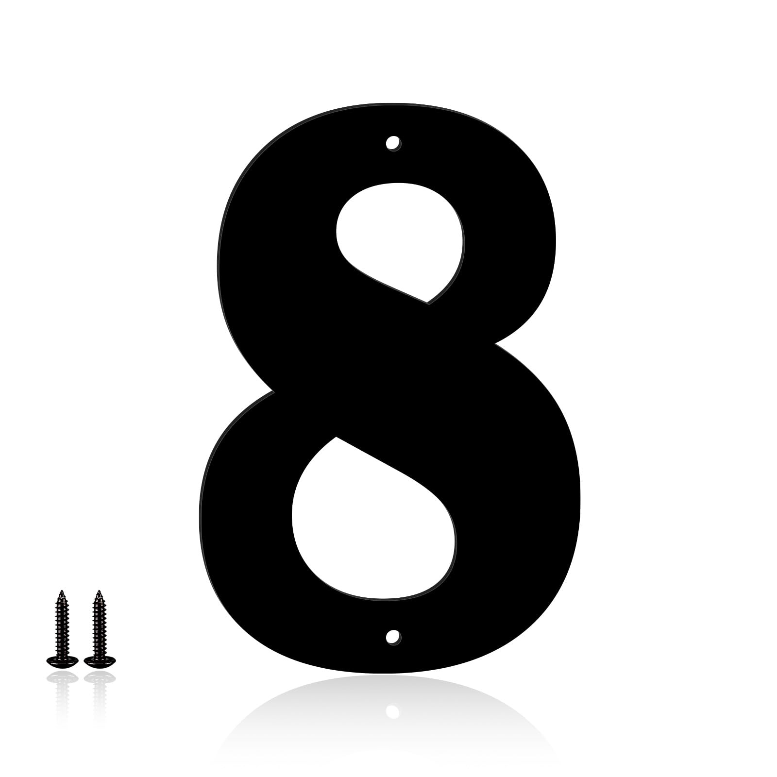 8 Inch Metal House Numbers, House Address Letters