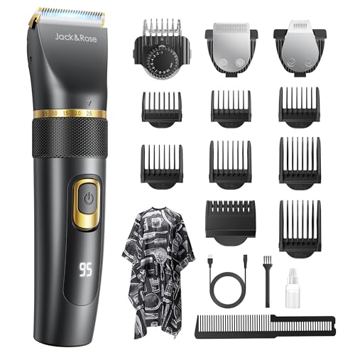 Hair Clippers Men 3 in 1,Cordless Clippers for Men Haircut,Beard Trimmer | Clippers&Trimmers in 1,Ceramic Blade,Quiet,2 Speeds Ajustable,3.5H Long Runtime,Waterproof,0~30mm Fade Length