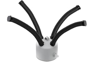 Holdly Pond Aerator Air Diffuser - Replaces Air Stone, Fish Pond Diffuser Self-Cleaning Not Easy to Clog, Pond Filtration Accessories Purify Water Quality Pond Aerator Diffuser