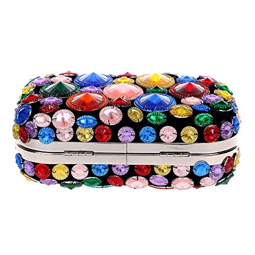 YOUTO Evening Party Clutch Bags Night Party Bags Multicolor Women's Clutches Evening Bag Clutch Purse Bags Special Occasion Evening Handbags Evening Clutches Purses - Thumbnail 4
