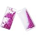 iPhone 6s plus case,iphone 6 plus case, liujie Liquid Cool Quicksand Moving Stars Bling Glitter Floating Dynamic Flowing Case Liquid Cover for Iphone 6s plus 5.5inch (rose)