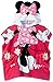 Disney Minnie Mouse Flowers Official 'Pocket Frenz' Cotton Bath/Beach Hooded Towel (A Friend In Every Pocket)