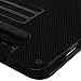 Skinomi Black Carbon Fiber Full Body Skin Compatible with Razer Blade Stealth (RZ09-0168, 12.5 inch)(Full Coverage) TechSkin with Anti-Bubble Clear Film Screen Protector