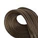 Full Shine 20inch Tape Hair PU Skin Weft Color #8 Ash Brown Tape in Extensions Unprocessed Real Human Hair Skin Weft Tape in Hair