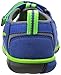 KEEN Seacamp II CNX Sandal (Toddler), True Blue/Jasmine Green, 7 M US Toddler