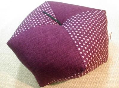 Amazon Co Jp おじゃみ座布団 綿 あられ紫 洛中高岡屋 ホーム キッチン