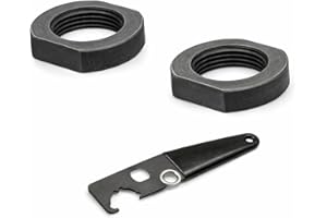 Gotical 5/8-24 Black Steel 308-Jam-Nut, 7.62, 300