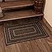 VHC Brands 10713 Rustic & Lodge Flooring-Tea Cabin Green Oval Jute Rug