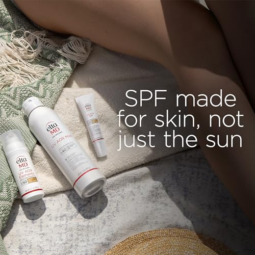 ELTAMD UV AOX ELEMENTS TINTED MINERAL FACE SUNSCREEN LOTION, TINTED MOISTURIZER FOR FACE SPF 50 WITH ANTIOXIDANTS, FOR DRY SENSITIVE SKIN 1.7 OZ PUMP