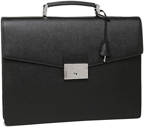 Amazon Co Jp プラダ Prada プラダ バッグ Prada 2vb006 053 002 Saffiano メンズ ビジネスバッグ Nero 並行輸入品 シューズ バッグ