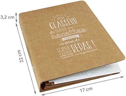 Toga Coffret Diy Mon Classeur De Recettes Amazon Fr Cuisine Maison