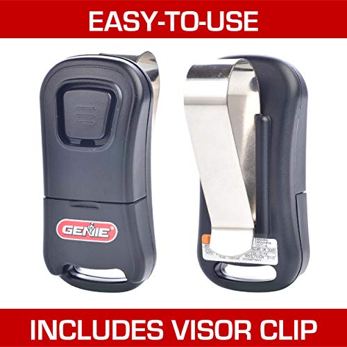 Genie Single Button Garage Door Opener Remotes (2 Pack) Safe & Secure