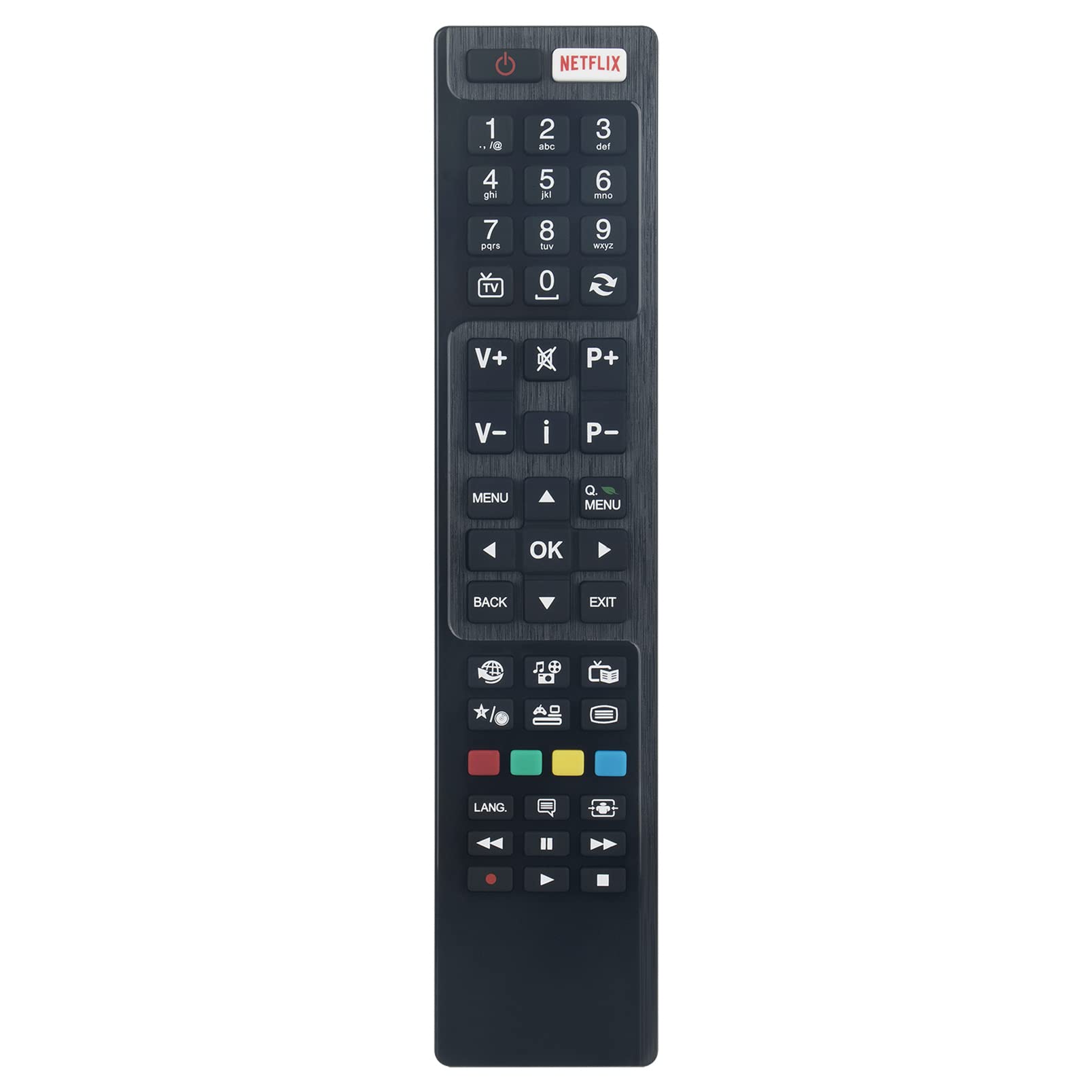 ALLIMITY RC48125 Remote Control Replace fit for Panasonic Viera TV TX-24C300B TX-32C300B TX-40C300B TX-40CXW404 TX-65C320E TX-40C320E TX-55CRW434 TX-55CW324 TX-55CXW404