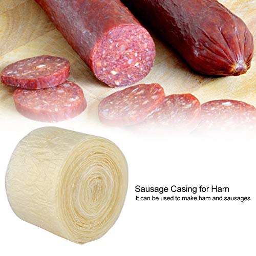 Leyeet Drying Sausage Casing,8M Packaging Tools Flavorous Homemade Sausages Ham Hot Dog Hamburger Cooking Tools for Kitchen Accessories
