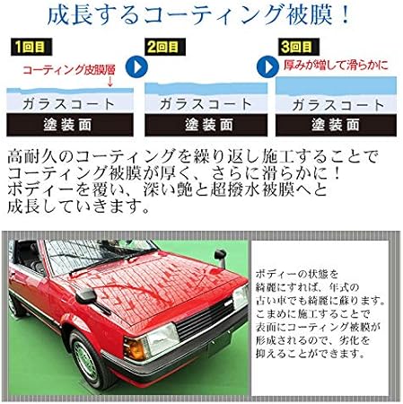 Amazon Shield Maintenance 車用 ガラスコーティング メンテナンス剤 スプレー 100ml 洗車 コーティングメンテナンス 艶と撥水効果を向上 コーティング剤 車 バイク