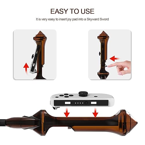 JDDWIN Nintendo Switch Sports Game Accessories for Zelda Sword for