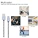 Android Charging Cable, NonoUV 5-Pack 6ft Nylon Braided USB 2.0 Data Sync Samsung Fast Charging Phone Charger Cord for Galaxy S3/S4/S6 Edge S7, Note 4 5, HTC, LG, Tablet, Bluetooth Speakers, Nokia