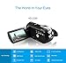 GordVE KG170901 Portable Digital Video Camera 24MP HD Camcorder with 3-inch LCD & 18x Digital Zoom
