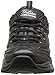 Skechers Sport womens D'LITES FRESH START Memory Foam Lace-up Sneaker,Black Silver,6.5 M US