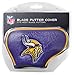 Team Golf NFL Minnesota Vikings Golf Blade Putter Cover Golf Club Blade Putter Headcover, Fits Most Blade Putters, Scotty Cameron, Taylormade, Odyssey, Titleist, Ping, Callaway