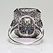 WensLTD_ Clearance! 1PC Boho Jewelry Silver Natural Gemstone Marquise Moonstone Personalized Ring (#9, Silver)