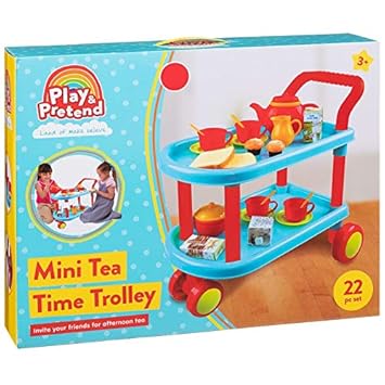 children's tea trolley set