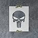 Punisher Skull Stencil - Skull Stencil, Army Stickers, Gun Stencils, Skull Stencils, The Punisher