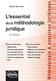L'essentiel de la méthodologie juridique - 3e édition (Méthodologie et exercices juridiques) by 