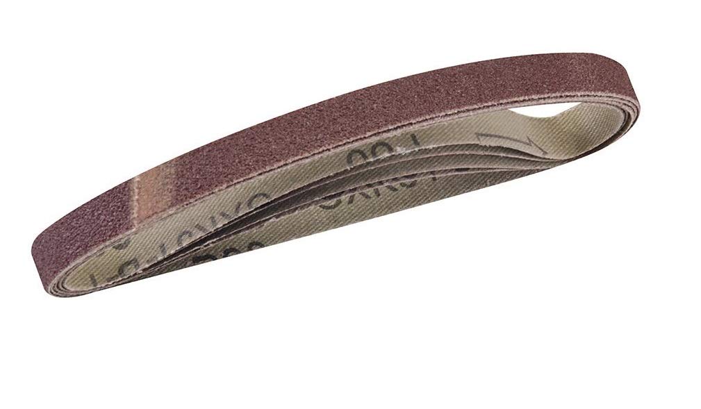 Silverline 386171 Sanding Belts 10 x 330 mm 5pk 80 Grit