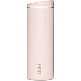 MiiR Flip Traveler 16oz - Double-Wall Vacuum Insulated with Flip Lid, BPA-Free Stainless Steel Construction, Insulated Tumbler for Hot or Cold Drinks