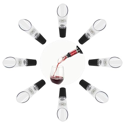 Vimbo Wine Aerator Wine Decanter Premium Aerial Aerating Wine Pourer With 2 In 1 Design Wine Spout For Wine Beverage #way #to #aerate #wine