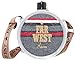Laken Far West 51 Oz Western Water Canteen with Shoulder Strap, Aluminum with Cover, Round, Leak-Proof, BPA Free, Made in Spain