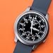 BARTON WATCH BANDS 22mm Smoke Grey Soft Silicone Quick Release Straps