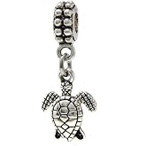 Dangle Sea Turtle Charm Bead for Bracelets