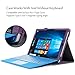 ProCase Surface Pro 6/Surface Pro Case 2017/Surface Pro 4 Case - Premium Folio Cover Case for Microsoft Surface Pro 6 / Surface Pro 2017/Pro 4, Compatible with Type Cover Keyboard -Purple