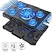 Wsky Laptop Cooling Pad - Adjustable Quiet Laptop Cooler- USB Notebook Laptop Fan Cooling Pad for 12-16 inch Gaming Laptop
