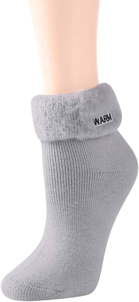 Warm Thermal Socks, Three street Womens Warm Winter Extra Thick Lining Heat Insulated Socks For Cold Weather