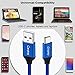 USB C Cable, USB Type C Cable 6ft, Canjoy (2 Pack) Nylon Braided Long Fast Charger USB Type A to C Cord for Samsung Galaxy S8,S8 Plus,Nintendo Switch,Nexus 6P,Moto Z Droid/Z Play