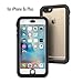 Waterproof Case for iPhone 6s Plus, Shock Proof, Drop Proof by Catalyst for iPhone 6s+ with High Touch Sensitivity ID (Black & Space Gray)