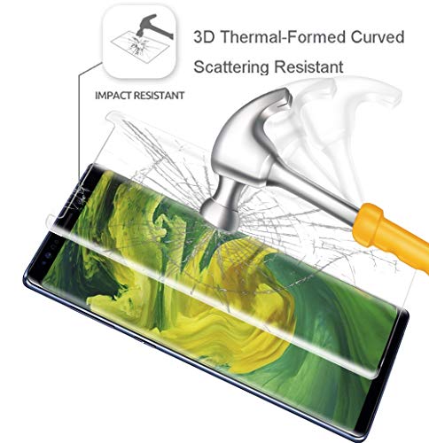image for my-handy-design [2-Pack] Galaxy Note 9 Screen Protector,[Anti-Bubble][