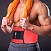 #1 Workout Waist Trimmer Belt for Men and Women - Pro Fitness Trainer Quality - Provides Back Support While Burning Belly Fat - Fully Adjustable - Helps Promote Weight Loss While Slimming Your Abs!