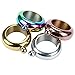 Gimiton Flask Bracelet Bangle Stainless Steel Portable Bracelet Hip Flask for Women with Funnel for Alcohol Liquor Wine Booze Beverages Water (Silver/Rose Gold/Colorful/Copper 4pack)