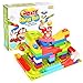 Elover Marble Run Set Building Blocks Construction Toys Set STEM Learning Toys Puzzle Race Track for Kids (73 Pieces)