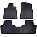 biosp Car Floor Mats for Lexus RX350(5 Seats)2016 2017 2018 2019 Front And Rear Heavy Duty Rubber Liner Set Black Red Vehicle Carpet Custom Fit-All Weather Guard Odorless