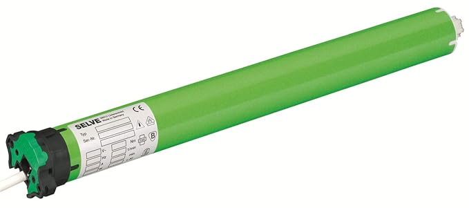 Selve SEL-PLUS 2/7-RC Funk Rolladenmotor, Rohrmotor mit elektr. Endlageneinstellung, SW60, 25kg Zugleistung (7 Nm - bis 19 kg