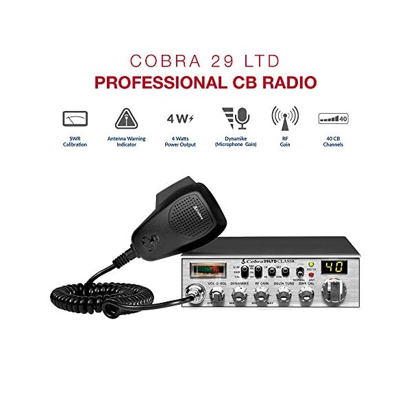 Radio CB de 40 canales Cobra 29 LTD CHR - Imagen 3